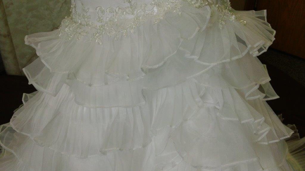 chiffon tiered layered skirt